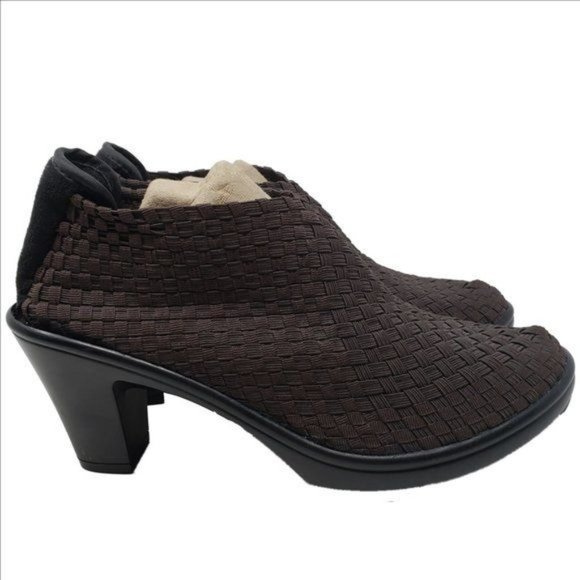 CORKYS Hot Women's Brown Featherlite Woven Pumps 3" Heel Women's Size 9 NWOT - Picture 4 of 8